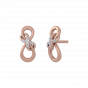Infinity Forever Diamond Stud Earrings