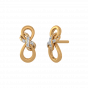 Infinity Forever Diamond Stud Earrings