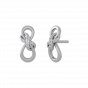 Infinity Forever Diamond Stud Earrings