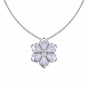 Awesome Flower Diamond Pendant