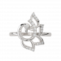 The Peacock Pride Gold Diamond Ring