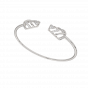 Diamond and Gold Celebration Bracelet