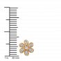 Floral Fields Diamond Stud Earrings