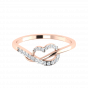 True Swirls Designer Diamond Ring