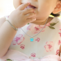 Blu Butterfly Gold Diamond Kids Pendant