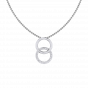 The Venn Gold Diamond Pendant