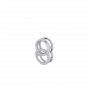 The Venn Gold Diamond Pendant