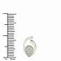 The Glam Drop Gold Diamond Earrings