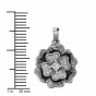The Floral Fashion Diamond Pendant Set