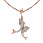The Happiness Gold Diamond Pendant