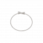 Diamond and Gold Christmas Triangle Bracelet