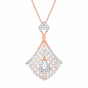 Caress- Diamond and Gold Pendant