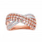 Caress- Diamond and Gold Ring