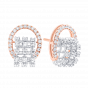 Cuddle- Diamond and Gold Earrings