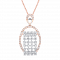 Cuddle -Diamond and Gold Pendant