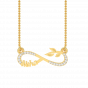 Neha Name Personalized Gold Diamond Pendant