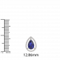 The Diamond with Color Stone Chain bracelet and ring