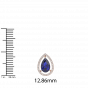 The Diamond with Color Stone Chain bracelet and ring