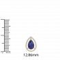The Diamond with Color Stone Chain bracelet and ring