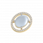 The MOP with Diamond Chain bracelet and ring