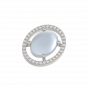 The MOP with Diamond Chain bracelet and ring