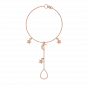 The Diamond Charm Bracelet with Ring