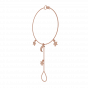 The Diamond Charm Bracelet with Ring