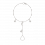 The Diamond Charm Bracelet with Ring