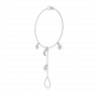The Diamond Charm Bracelet with Ring