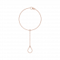 The Delicate Diamond Chain Bracelet and Ring