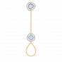 The Unshaped Gems and Diamonds Chain ring and Bracelet