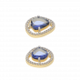 The Unshaped Gems and Diamonds Chain ring and Bracelet