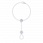 The Unshaped Gems and Diamonds Chain ring and Bracelet
