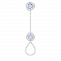The Unshaped Gems and Diamonds Chain ring and Bracelet