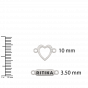 The Name and Heart with Diamonds Bracelet