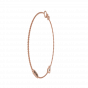 The Name and Heart with Diamonds Bracelet