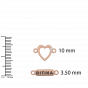 The Name and Heart with Diamonds Bracelet