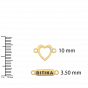 The Name and Heart with Diamonds Bracelet