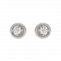 Flawless Diamond Stud Earrings