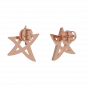 The Starred Away Diamond Stud Earring