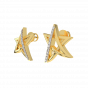 The Starred Away Diamond Stud Earring