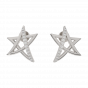 The Starred Away Diamond Stud Earring