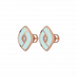 The Cute Diamond Enamel Earring