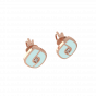 The Cute Diamond Enamel Earring