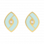 The Cute Diamond Enamel Earring