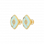 The Cute Diamond Enamel Earring