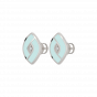 The Cute Diamond Enamel Earring
