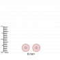 The Round Enamel Stud