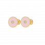 The Round Enamel Stud