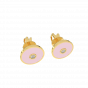 The Round Enamel Stud